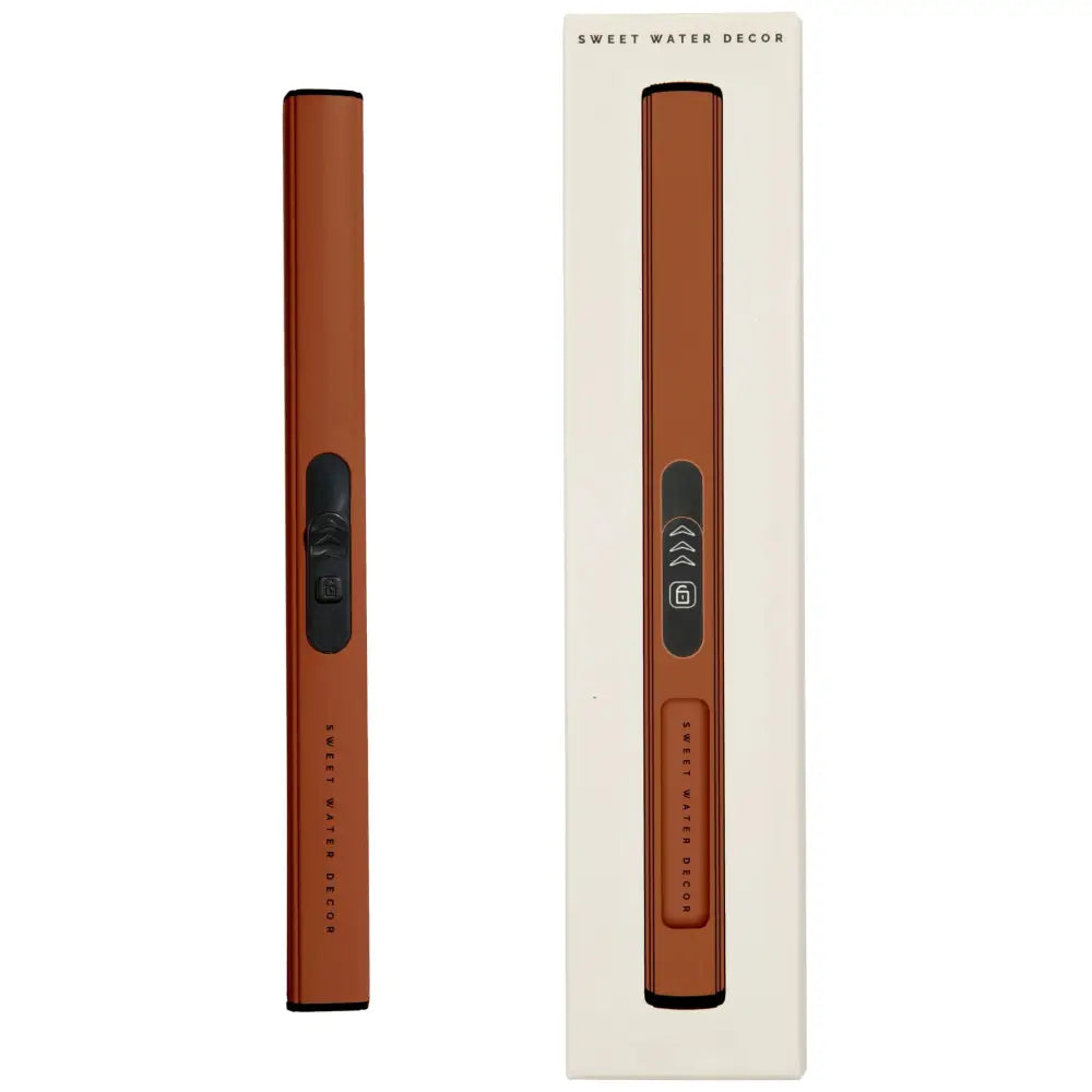 Burnt Orange Electric Lighter - Rechargeable Lighters