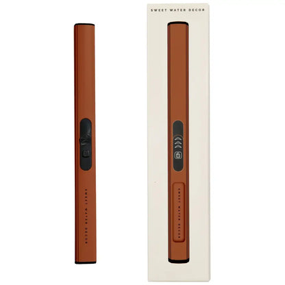 Burnt Orange Electric Lighter - Rechargeable Lighters