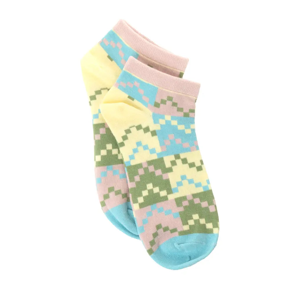 Buttercup Breeze Betty Ankle Socks In Multicolor - Socks