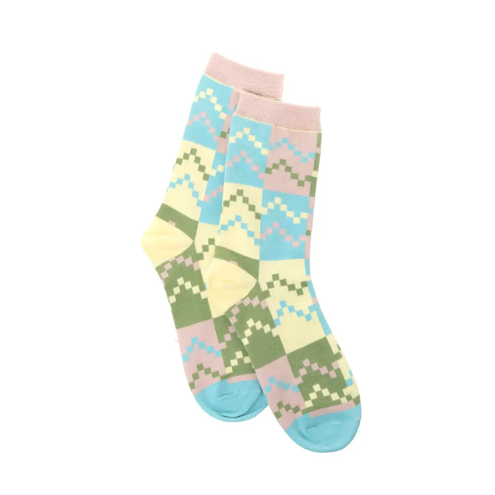 Buttercup Breeze Betty Socks In Multicolor - Socks