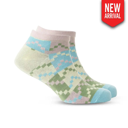 Buttercup Breeze Betty Ankle Socks In Multicolor - Socks