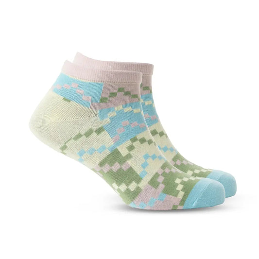 Buttercup Breeze Betty Ankle Socks In Multicolor - Socks