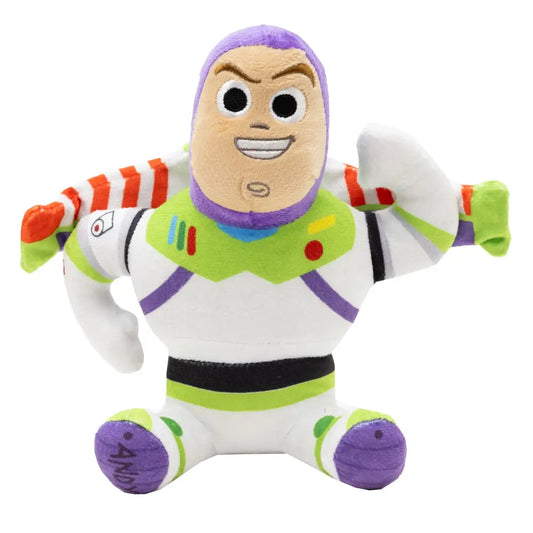 Dog Toy Squeaker Plush - Pixar Toy Story Buzz Lightyear Full Body Pose Dog Toy Squeaky Plush