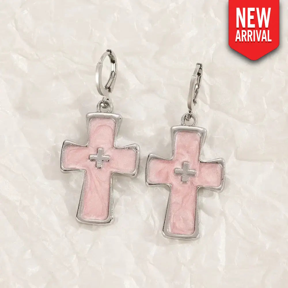 By HIS Grace – Pink Earrings