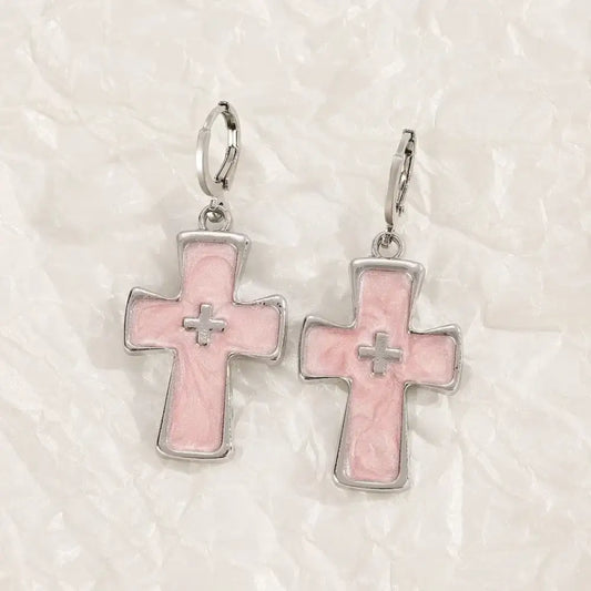 By HIS Grace – Pink Earrings