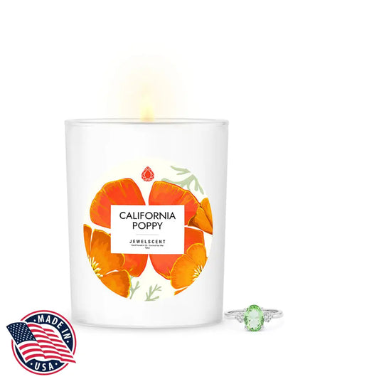 California Poppy 10oz Mystery Box Jewelry Candle Signature Candle