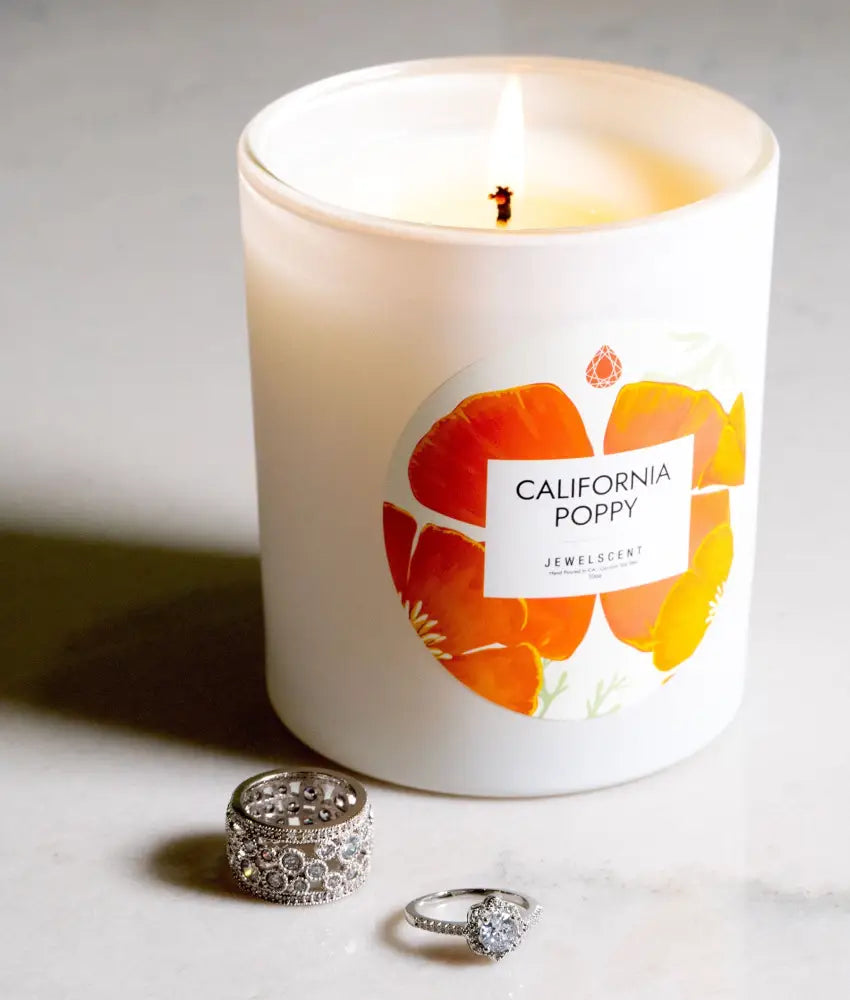 California Poppy 10oz Mystery Box Jewelry Candle Signature Candle