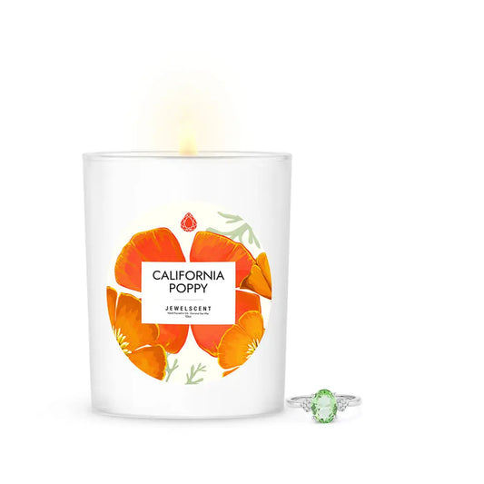 California Poppy 10oz Mystery Box Jewelry Candle Signature Candle