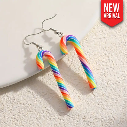 Candy Cane – Multi Earrings