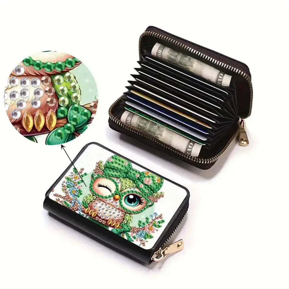Card Wallet Diamond Painting Kit - Art & Craft Kits