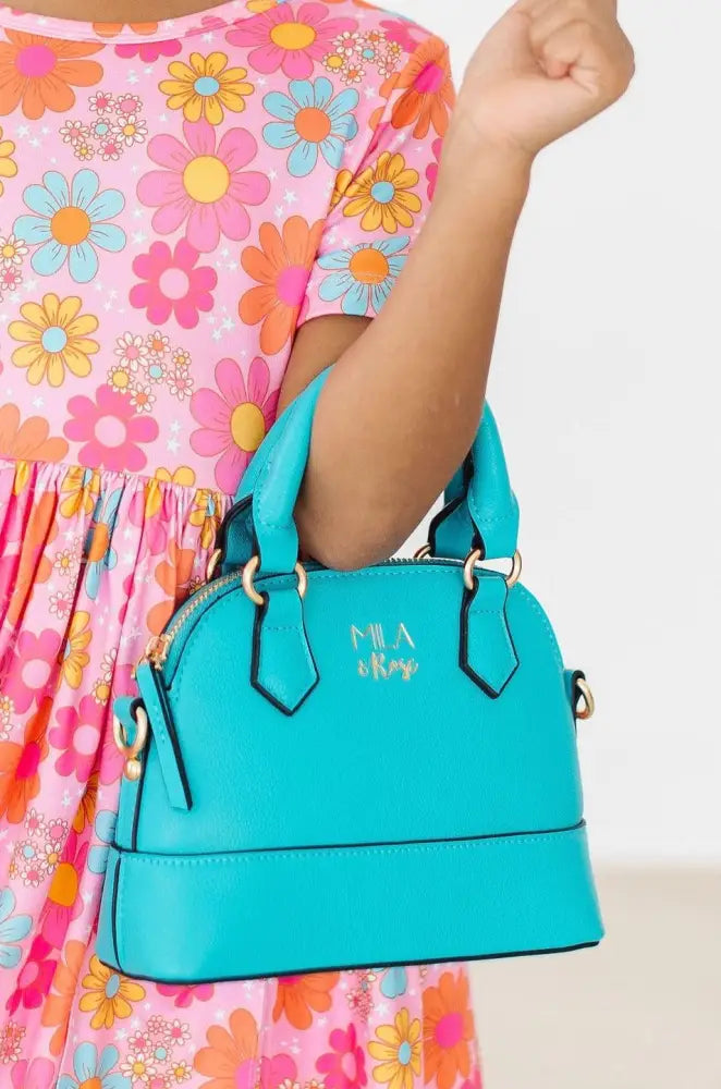 Caribbean Blue Girl’s Crossbody Purse - Purse