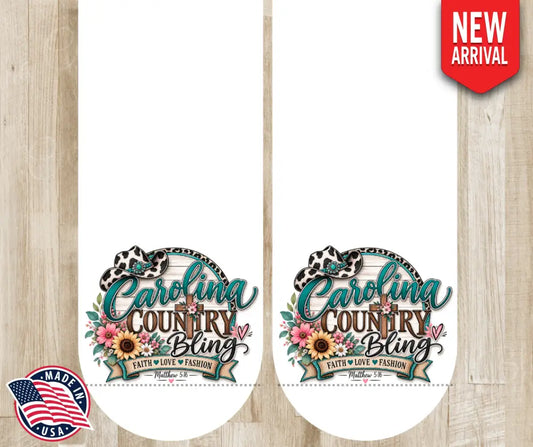 Carolina Country Bling – Socks - Socks