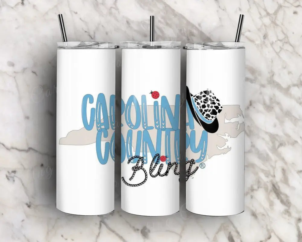 Carolina Country Bling - Tumbler
