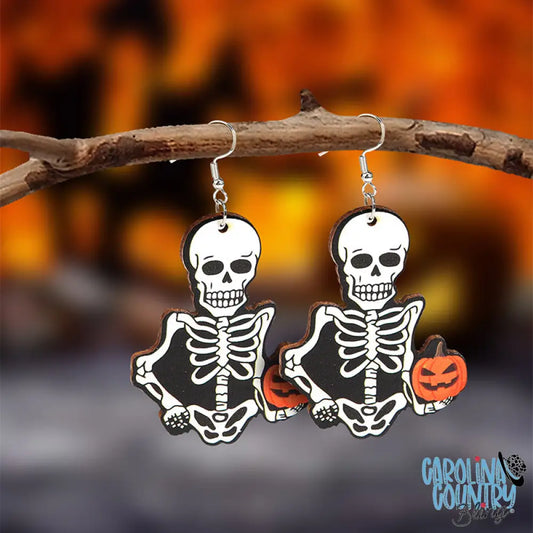 Carrying Pumpkins – Multi Earrings