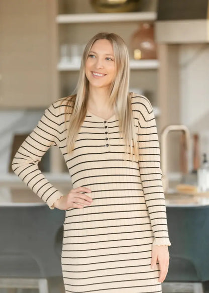 Cassie Knit Midi Dress - FINAL SALE IC Dresses