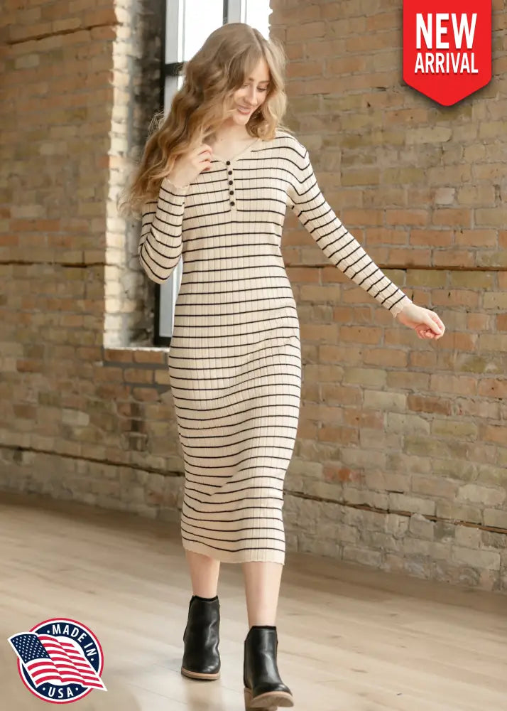 Cassie Knit Midi Dress - FINAL SALE IC Dresses