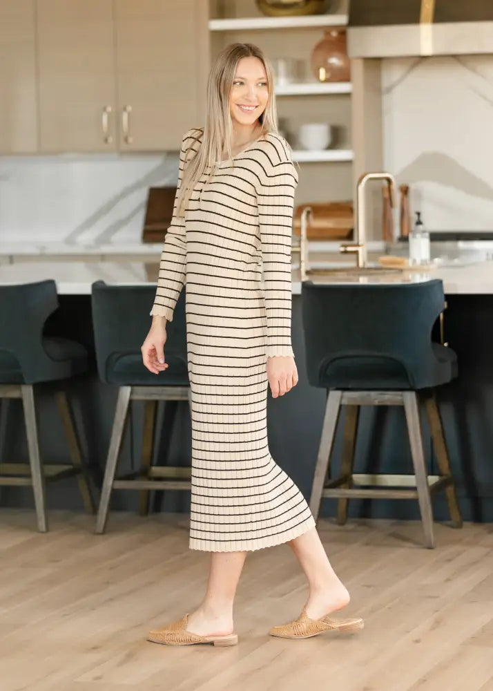 Cassie Knit Midi Dress - FINAL SALE IC Dresses