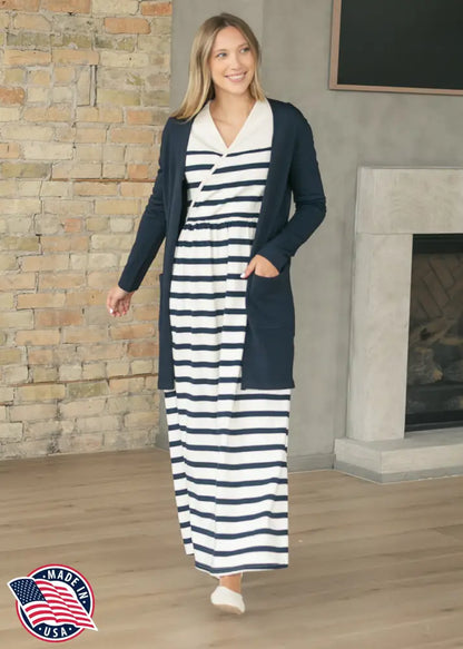 Celeste Striped Knit Maxi Dress - FINAL SALE - IC Dresses