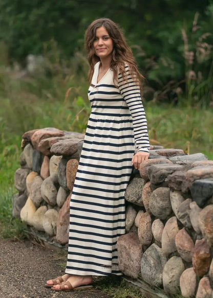 Celeste Striped Knit Maxi Dress - FINAL SALE - IC Dresses