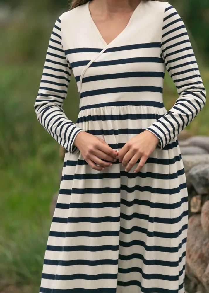 Celeste Striped Knit Maxi Dress - FINAL SALE - IC Dresses