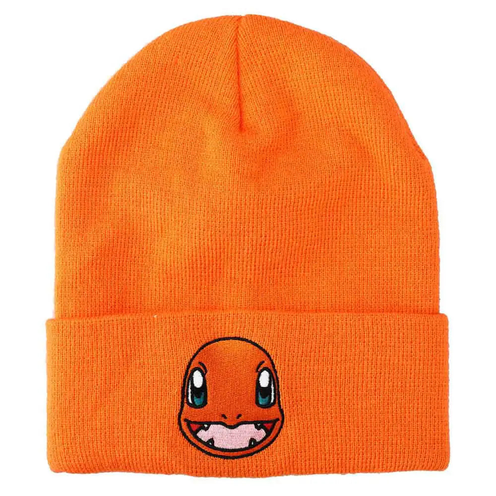 Charmander (Pokémon) Embroidered Cuff Beanie Hat Hats