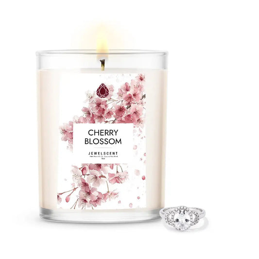 Cherry Blossom 18oz Mystery Box Jewelry Candle Home Candle