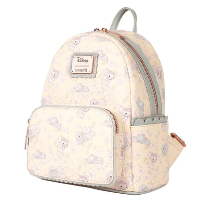 Loungefly Disney Stitch & Angel Cherry Blossom All-Over Print Mini Backpack Bags & Wallets