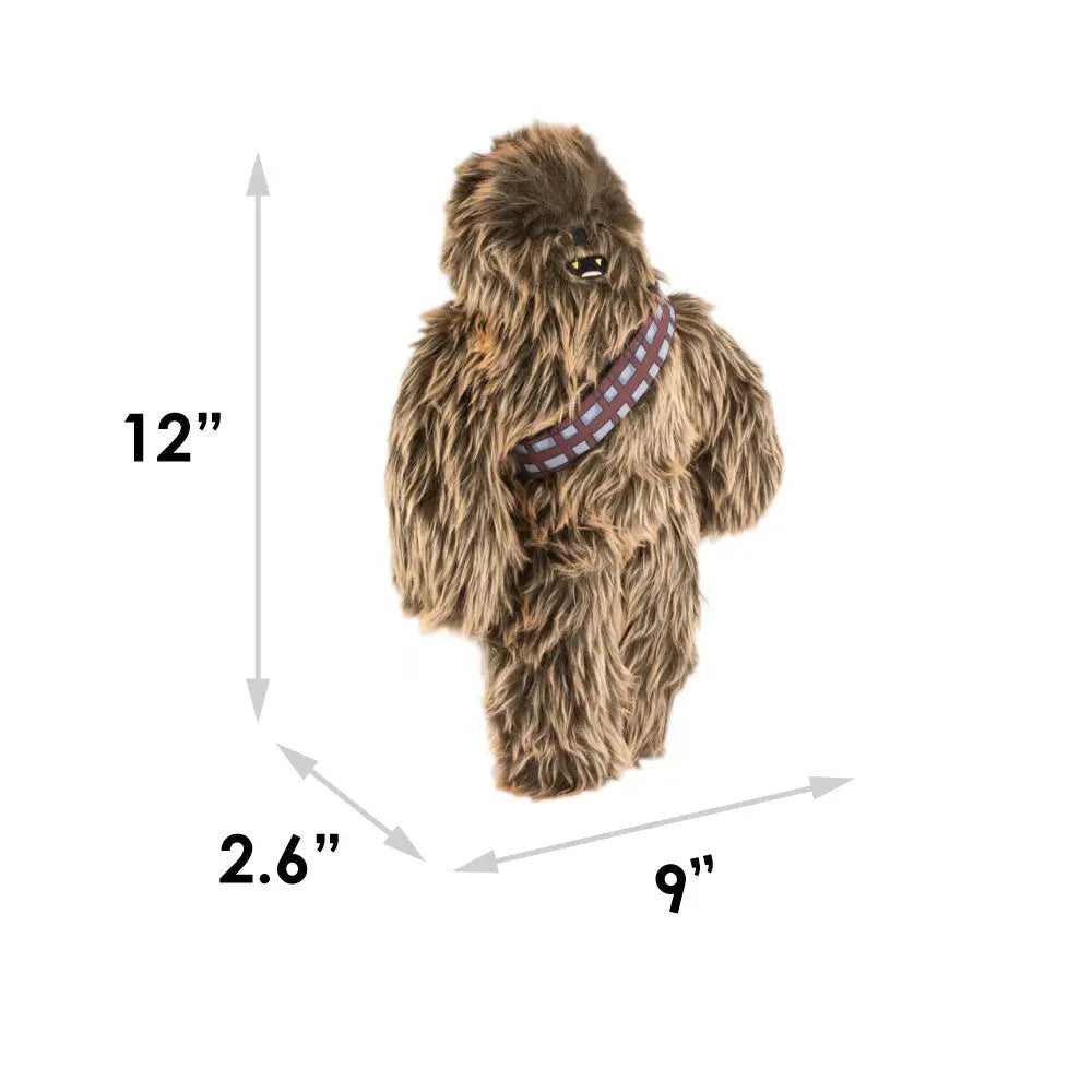 Chewbacca - Brown - Dog Toy Squeaky Plush