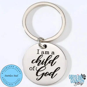 Child Of God – Silver Key Chains