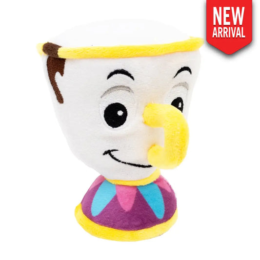 Dog Toy Squeaker Plush - Beauty and the Beast Chip Teacup Replica Dog Toy Squeaky Plush