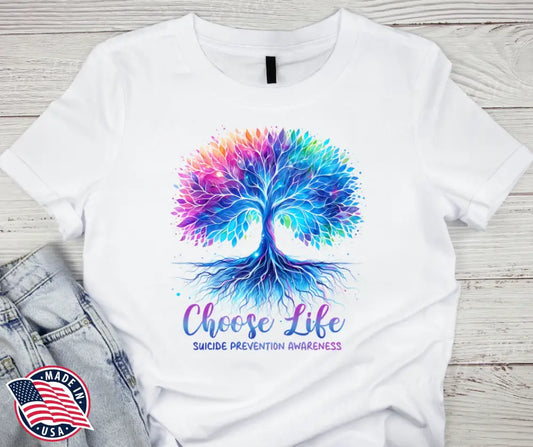 Choose Life - Multi Small / Short Shirt