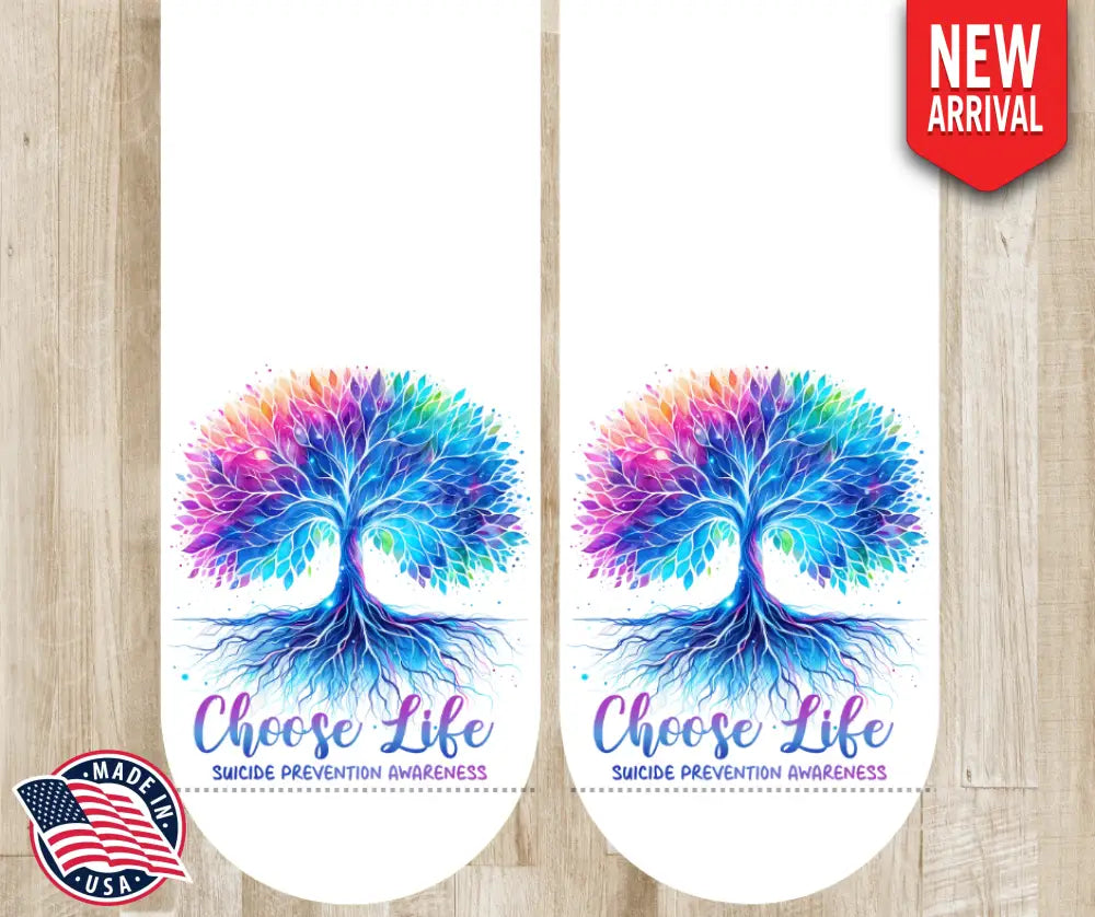 Choose Life - Multi Socks