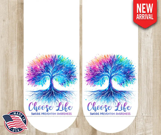 Choose Life - Multi Socks