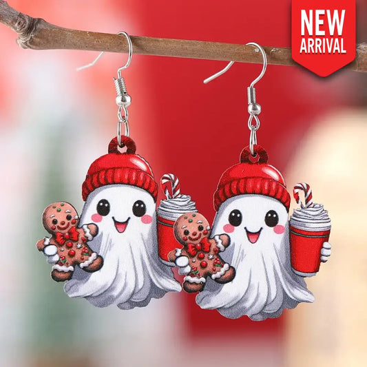 Christmas Boo – Multi Earrings