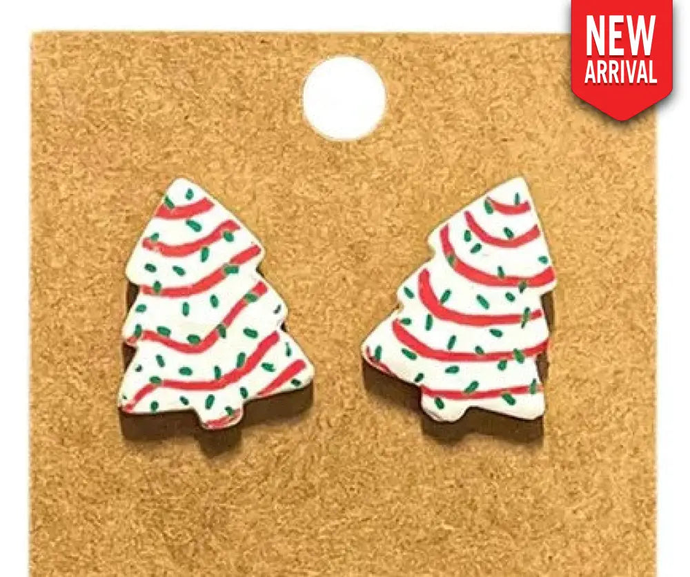 Christmas Cake – Multi Earrings