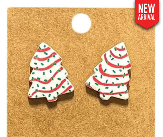 Christmas Cake – Multi Earrings