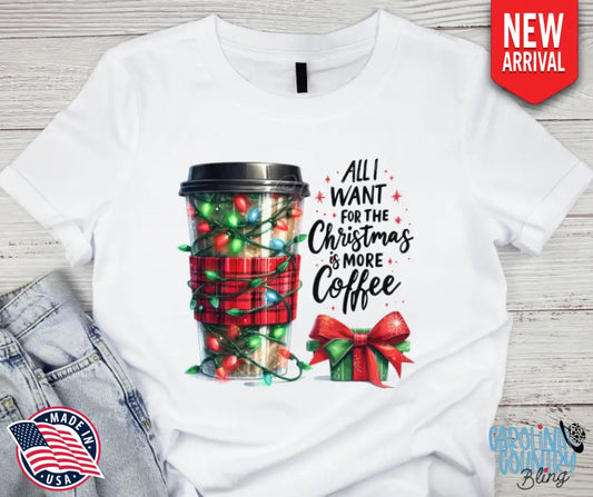 Christmas Coffee – Multi Small / Short Shirt