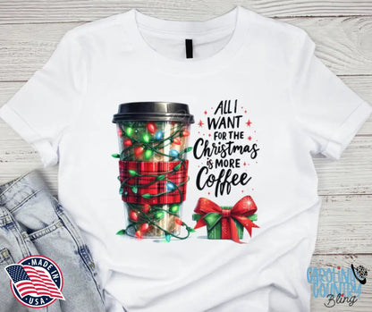 Christmas Coffee – Multi Small / Short Shirt