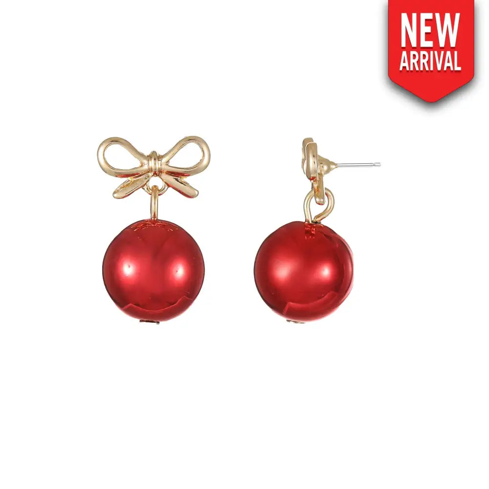 Christmas Delight – Red - Earrings
