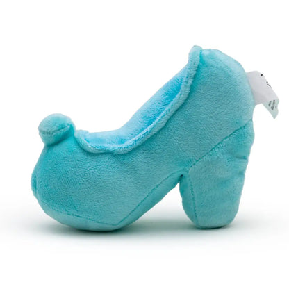 Dog Toy Squeaker Plush - Cinderella Slipper Replica Light Blue Dog Toy Squeaky Plush