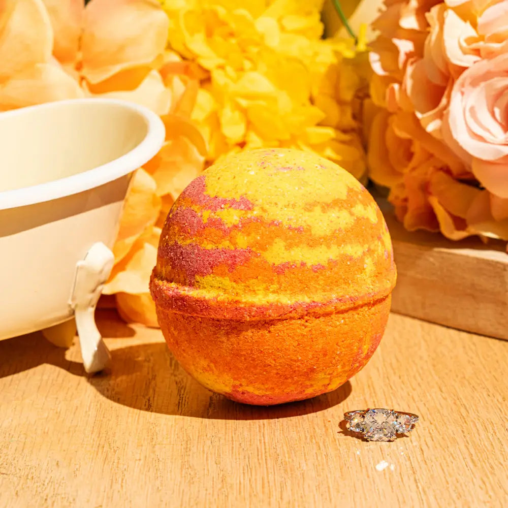 Citrus Squeeze 10oz Mystery Jewelry Bath Bomb - Bath Bomb