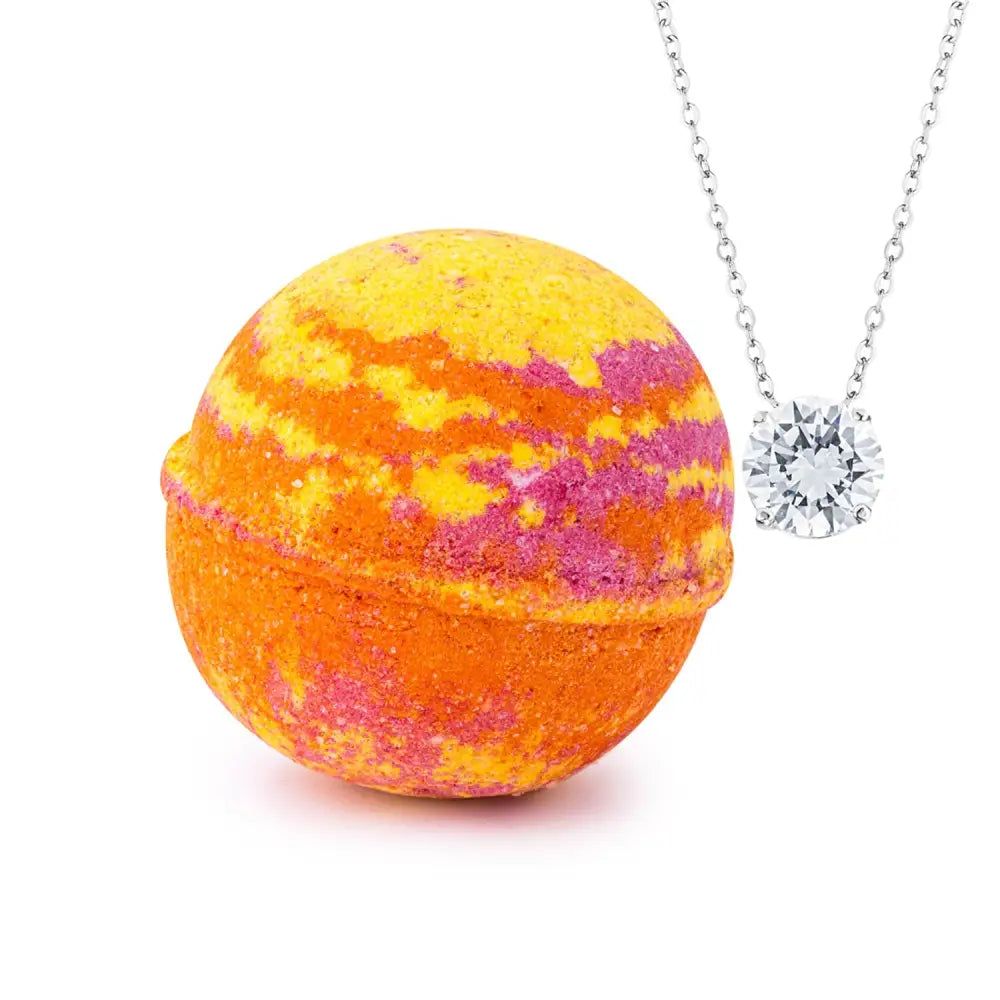 Citrus Squeeze 10oz Mystery Jewelry Bath Bomb - Bath Bomb