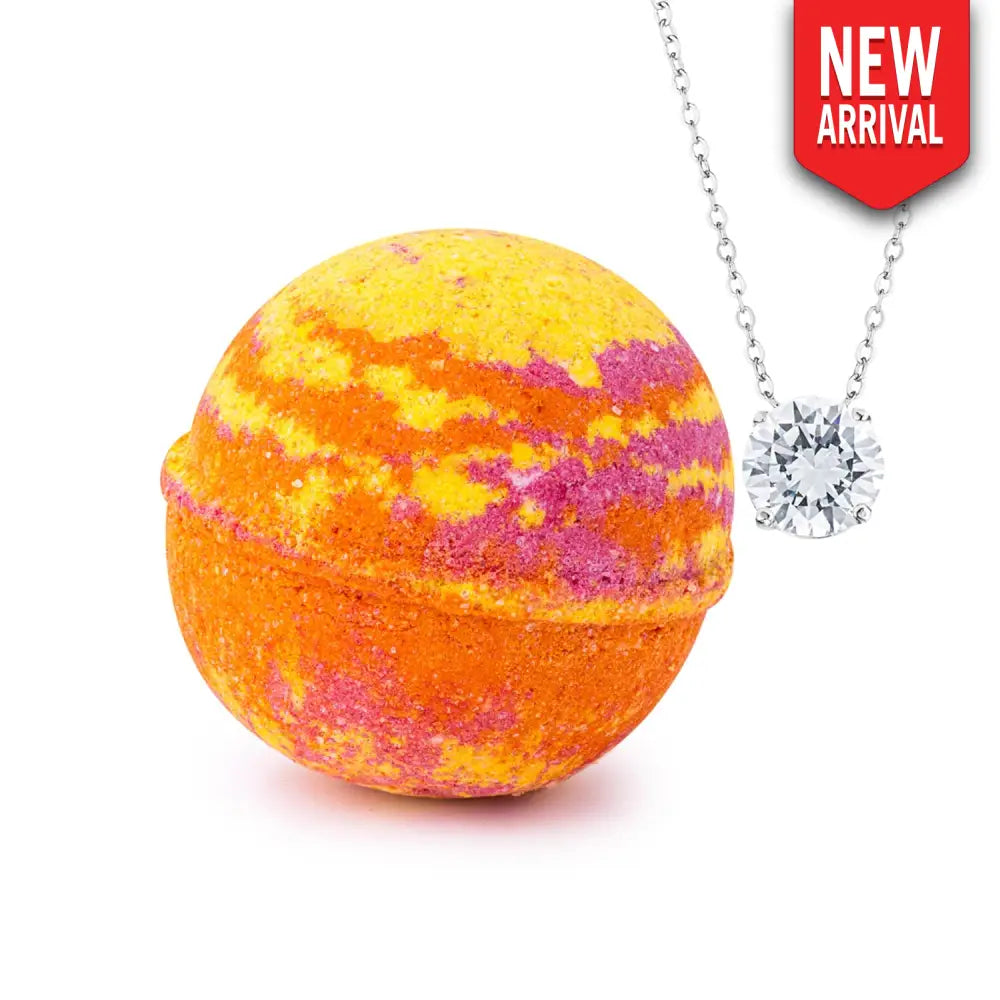 Citrus Squeeze 10oz Mystery Jewelry Bath Bomb - Bath Bomb