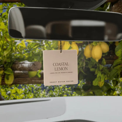 Coastal Lemon Hanging Air Freshener - Air Freshener