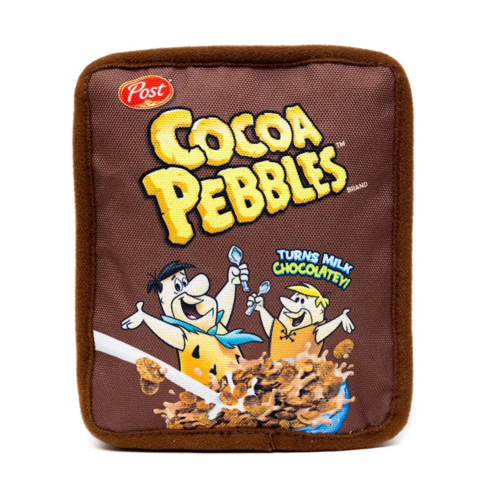 Cocoa Pebbles - Brown - Dog Toy Squeaky Plush