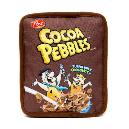 Cocoa Pebbles - Brown - Dog Toy Squeaky Plush