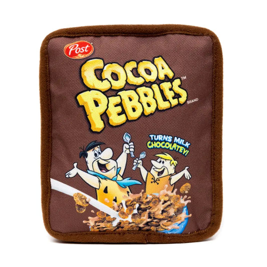 Cocoa Pebbles - Brown - Dog Toy Squeaky Plush