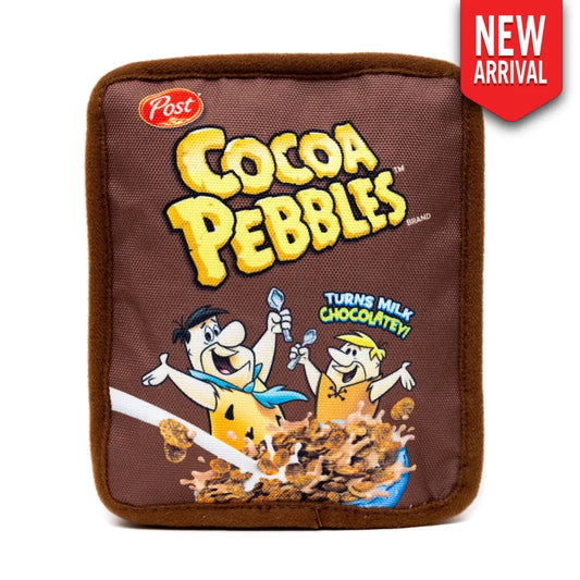 Cocoa Pebbles - Brown - Dog Toy Squeaky Plush
