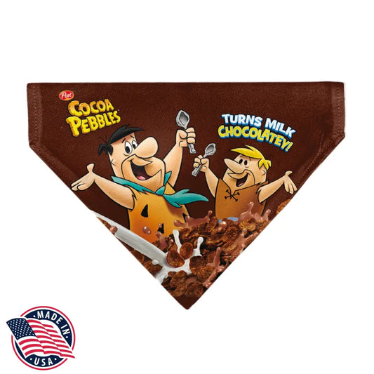 Cocoa Pebbles - Brown Pet Bandanas