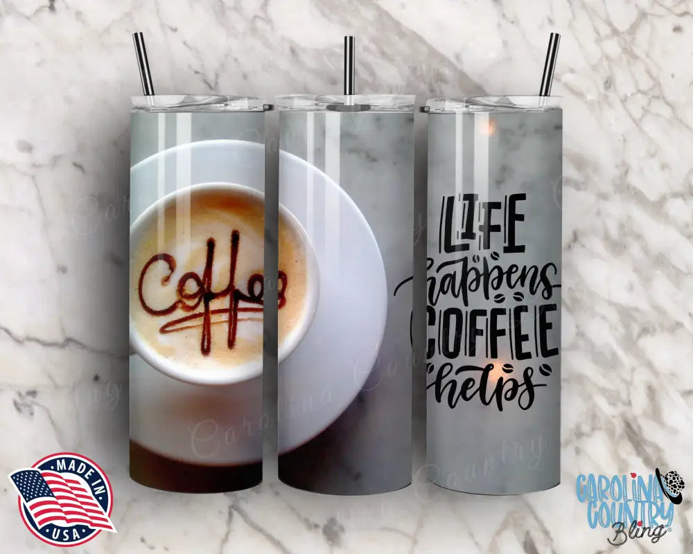 Coffee Helps – Multi Tumbler